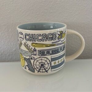 Starbucks CHICAGO Mug Coffee Cup Been There Series Across the Globe Illinois